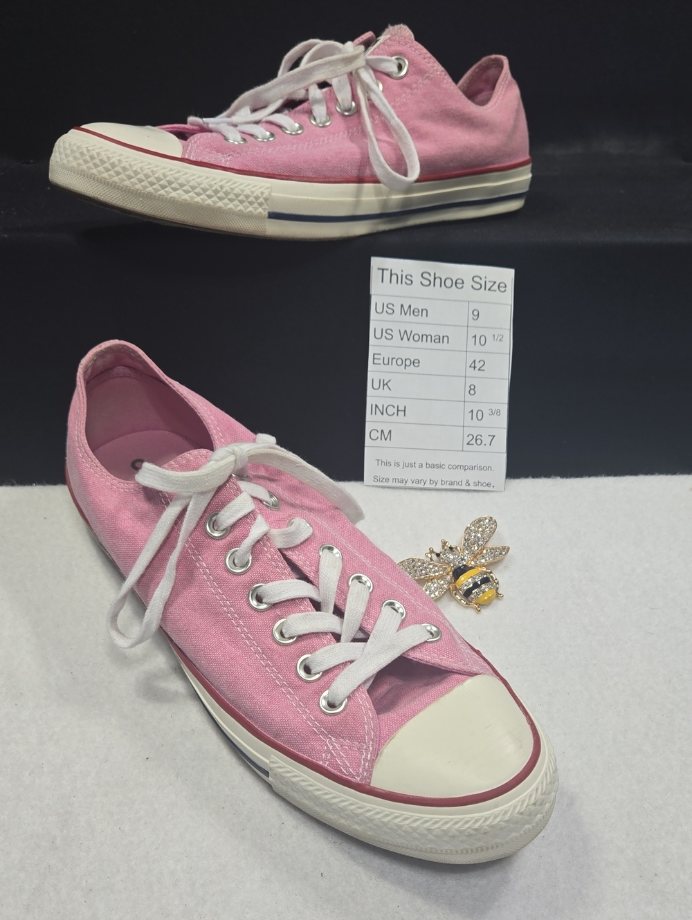 Converse Chuck Taylor All Star Low Top Sneakers in Stonewashed Pink